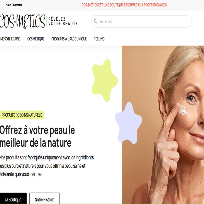 Gamme de soins haut de gamme inspirée de la mésothérapie pour une peau éclatante et ferme