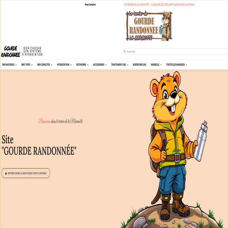 Gourdes de randonnée, filtres portables et équipements d’hydratation pour aventuriers et trekkeurs