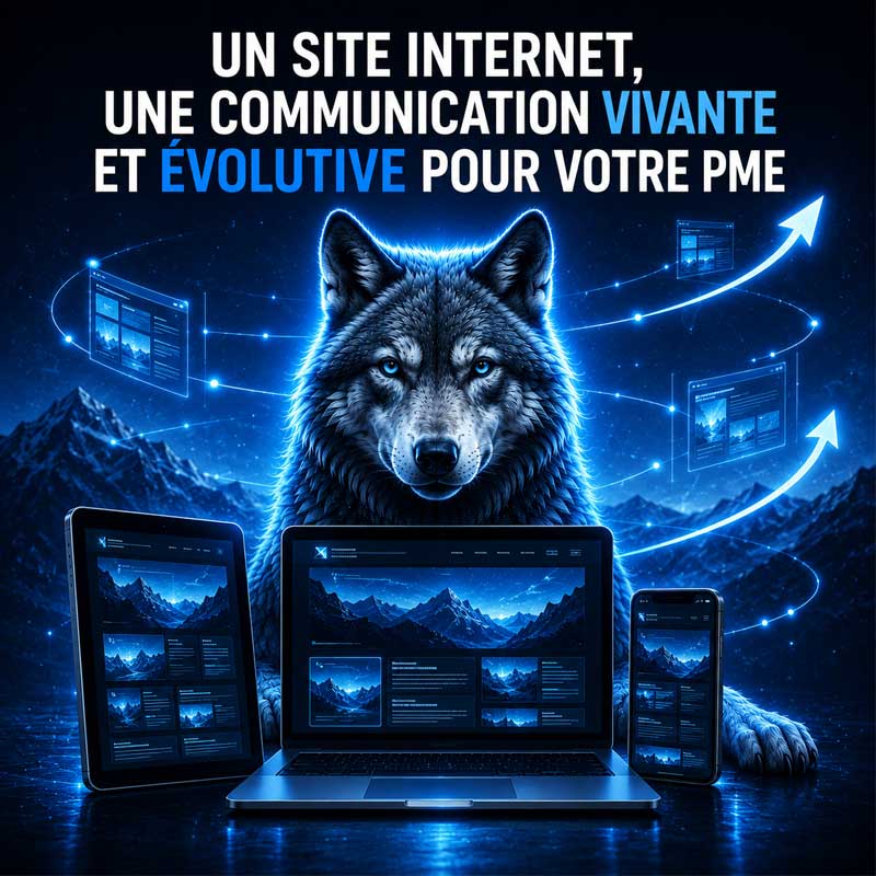 Un site Internet évolutif accompagne la croissance de votre entreprise et s'adapte à vos nouveaux besoins