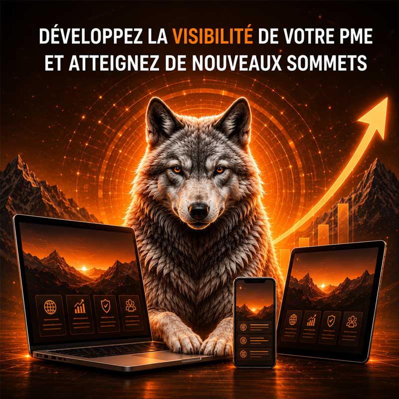 Boostez votre visibilité avec un site internet professionnel pour PME, design moderne et référencement optimisé