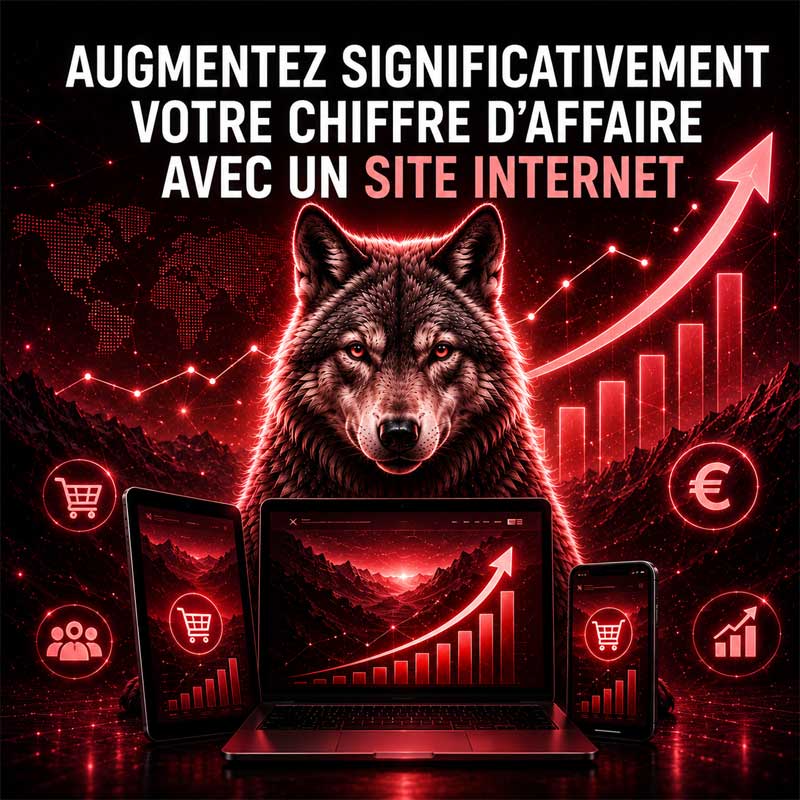 Un site Internet professionnel permet à une PME de développer son chiffre d'affaires en attirant de nouveaux clients