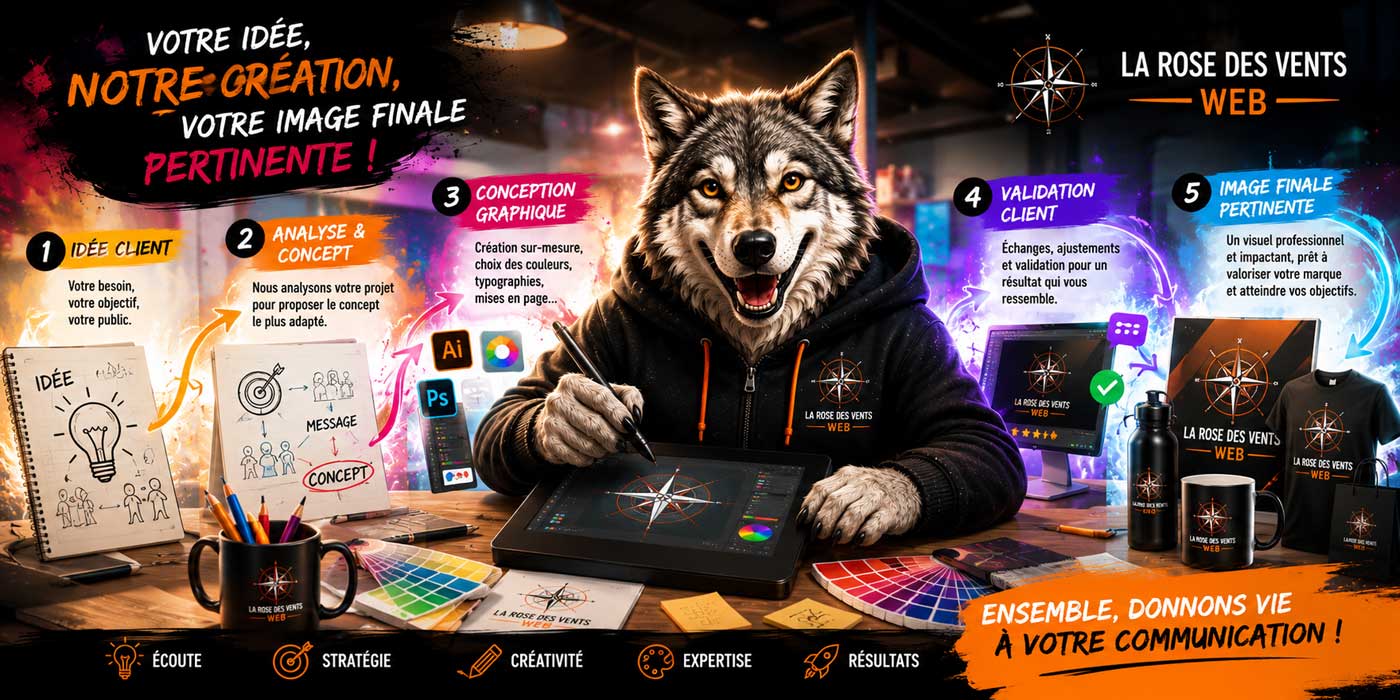 Webdesign sur mesure et conception graphique pour valoriser votre marque en ligne